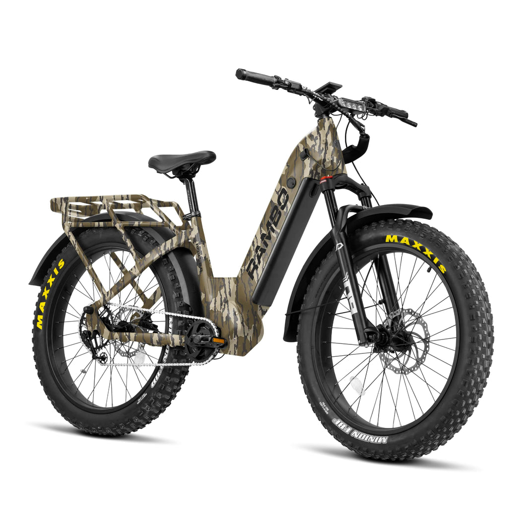 Rambo Rebel 2.0 SS single speed drivetrain — no derailleur, zero maintenance