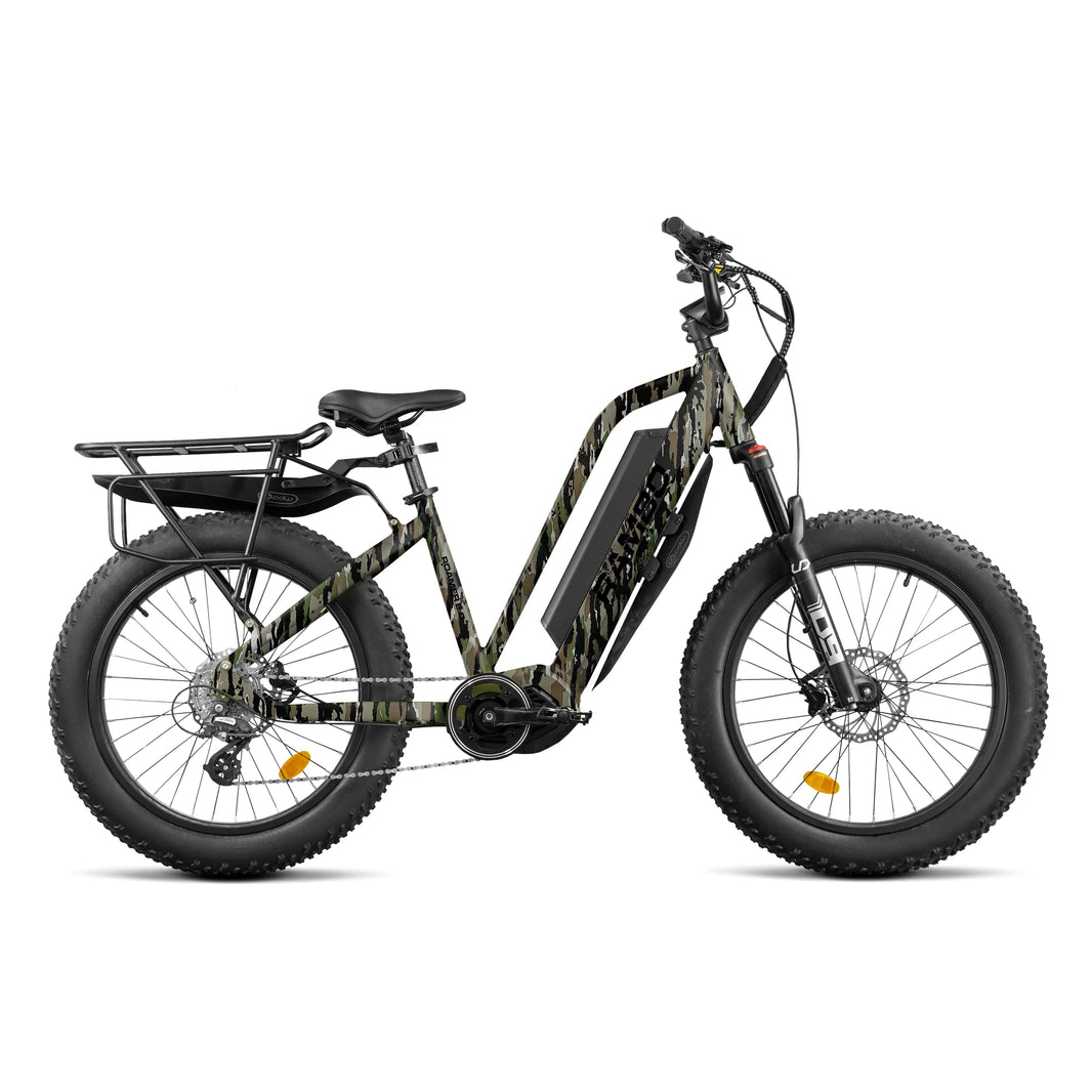 Rambo Roamer 2.0 electric hunting bike — class 1 compliant
