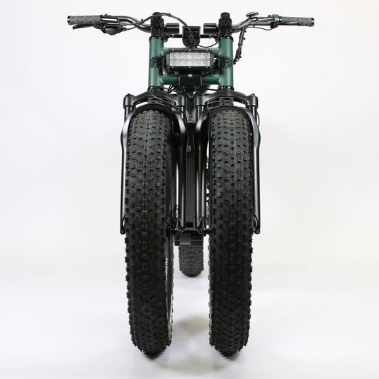 Rungu Dualie XR Steep in Matte Green - front