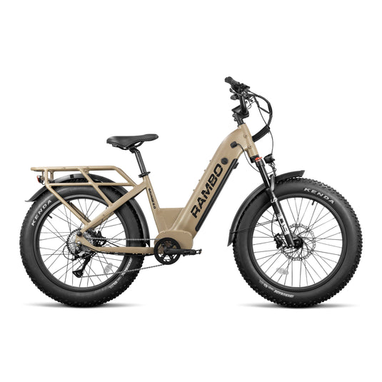 Rambo Savage 2.0 Electric Hunting Bike rear view