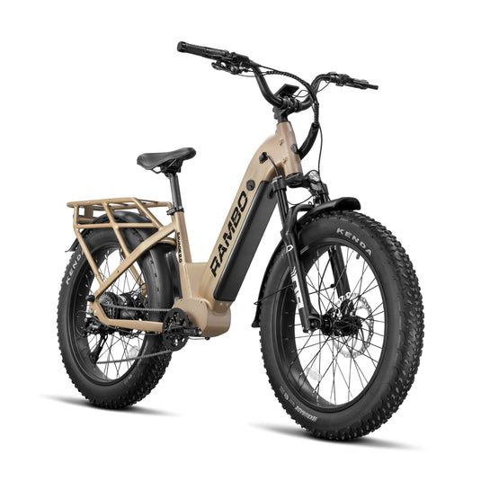 Rambo Savage 2.0 Electric Hunting Bike detail view