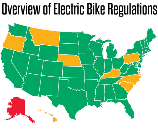 ARE EBIKES LEGAL IN YOUR STATE?