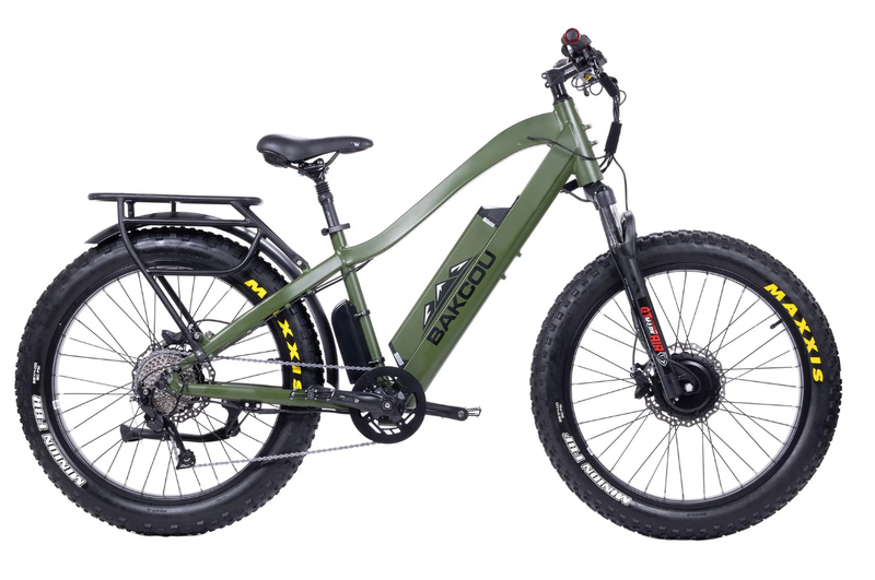 Load image into Gallery viewer, BAKCOU Kodiak All-Wheel Drive Dual Motor Electric Hunting Bike
