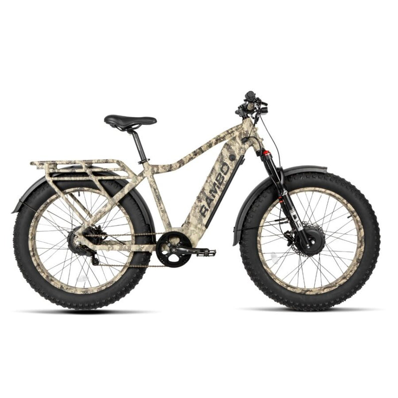 Load image into Gallery viewer, Rambo Megatron 4.0 X2 1000W AWD Electric Hunting Bike

