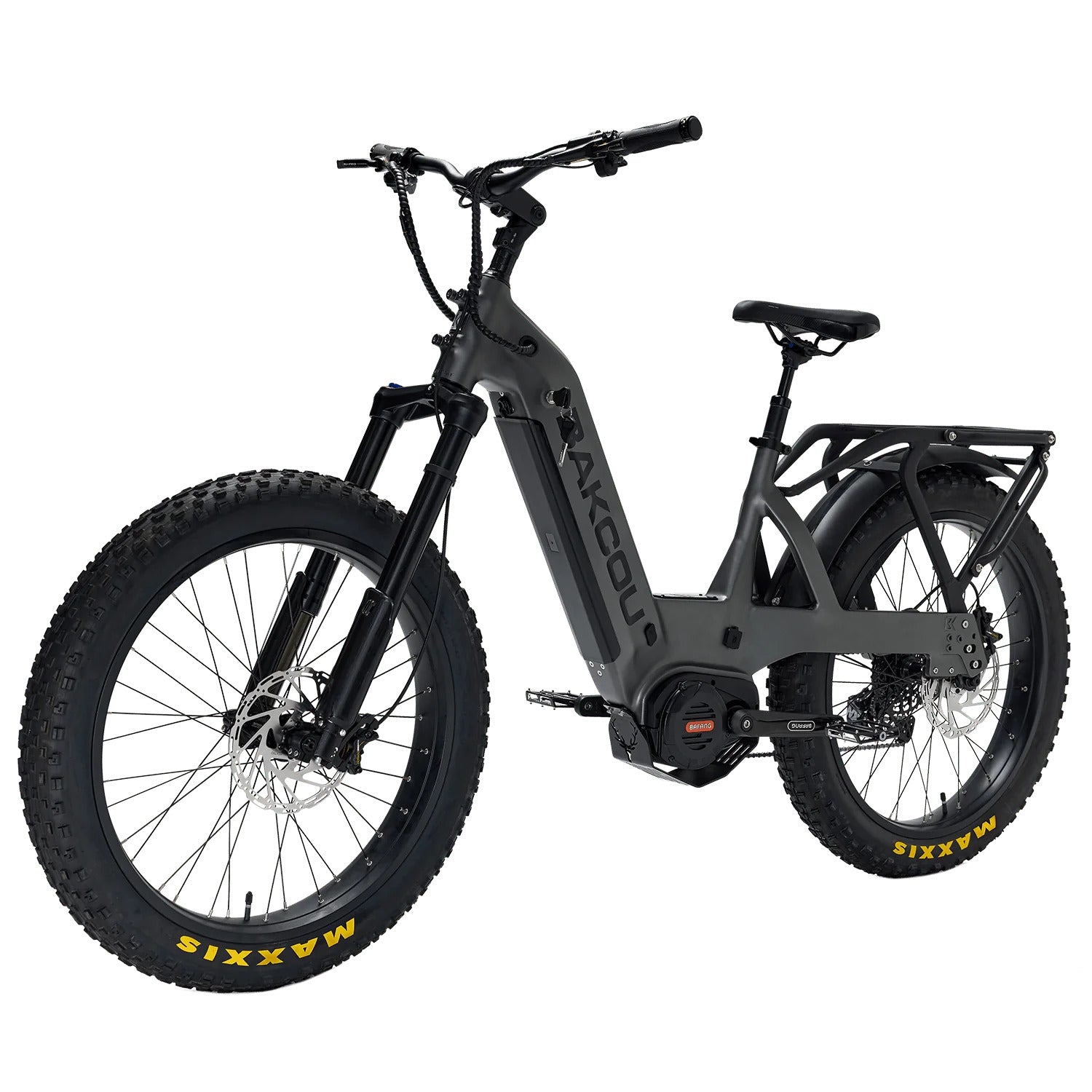 BAKCOU Mule SD electric hunting bike in camo finish — best overall electric hunting bike for 2026