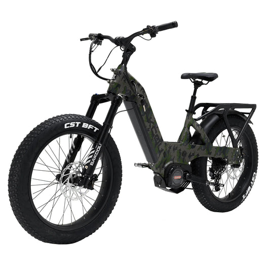 Quiet Kat Electric Bike For Elk Hunting Mule SD Bakcou Camo 26" Quiet Kat Electric Bike For Elk Hunting Mule SD Bakcou Camo 26"