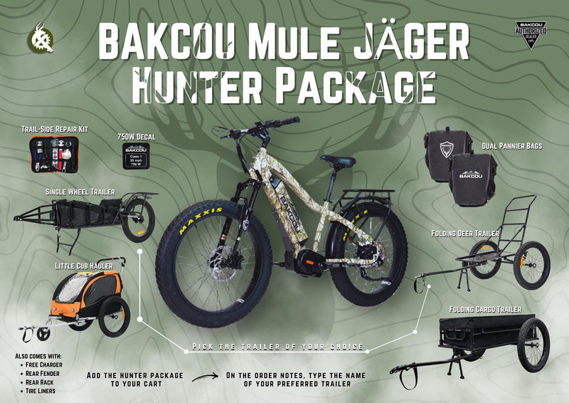 Load image into Gallery viewer, BAKCOU Mule Jäger Hunter Package
