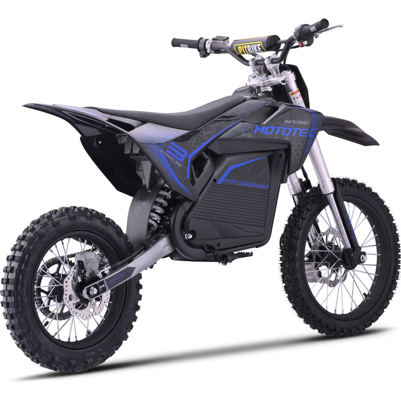Load image into Gallery viewer, MotoTec 72v Pro 5000W Electric Dirt Bike
