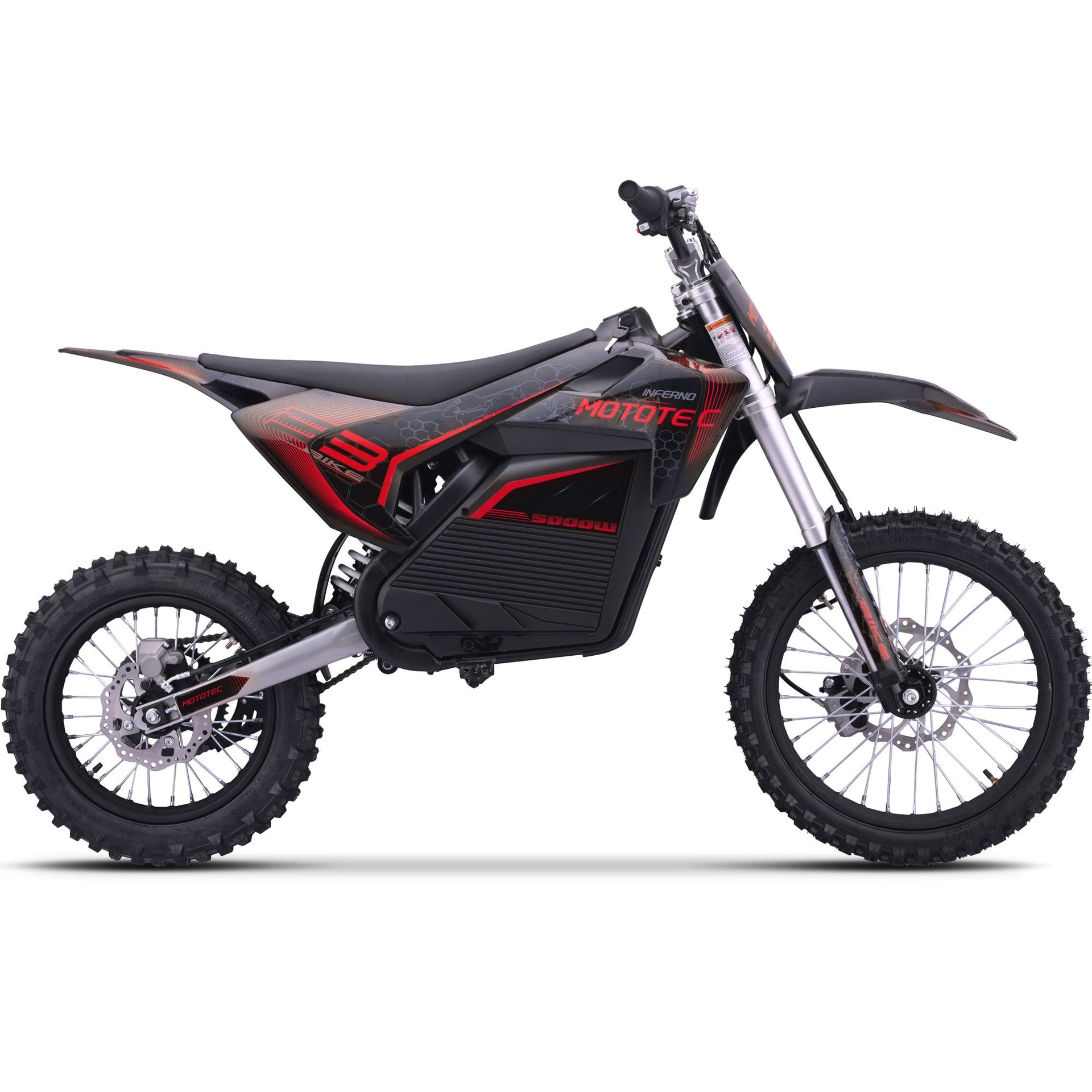 YOUR NEXT ADVENTURE STARTS WITH THE MOTOTEC 72V PRO 5000W ELECTRIC DIRT BIKE