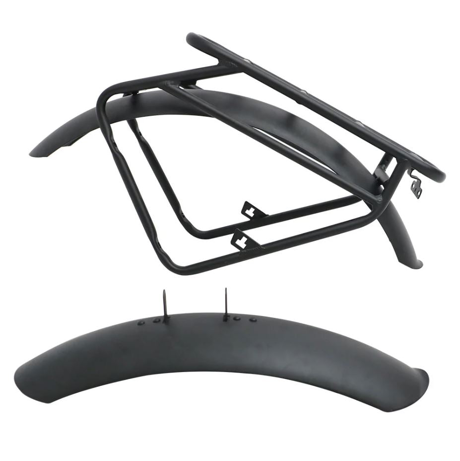 YOUR NEXT ADVENTURE STARTS WITH THE EUNORAU FAT-HS/DEFENDER-S/FAT-HD2.0/FAT-AWD2.0 RACK & FENDER SET