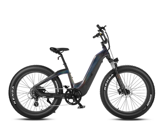 grace mountainbike Velowave Long Range Commuting Electric Bike W/ Free Action Camera & Other Accessories, Green