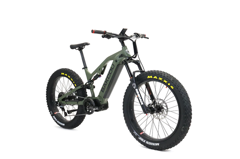Load image into Gallery viewer, BAKCOU Scout Full Suspension Electric Hunting Bike
