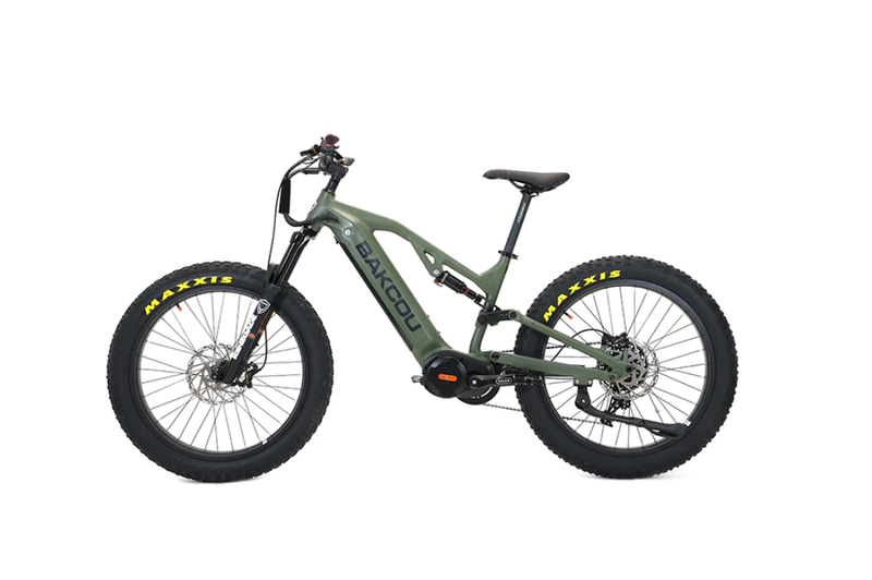 Load image into Gallery viewer, BAKCOU Scout Full Suspension Electric Hunting Bike
