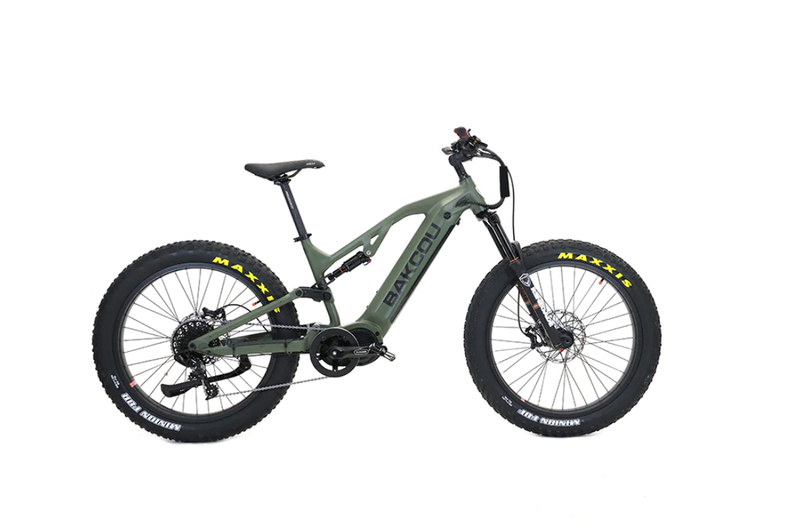 Load image into Gallery viewer, BAKCOU Scout Full Suspension Electric Hunting Bike
