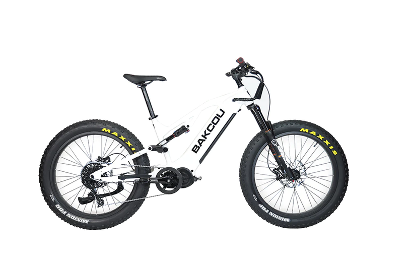 Load image into Gallery viewer, BAKCOU Scout Full Suspension Electric Hunting Bike
