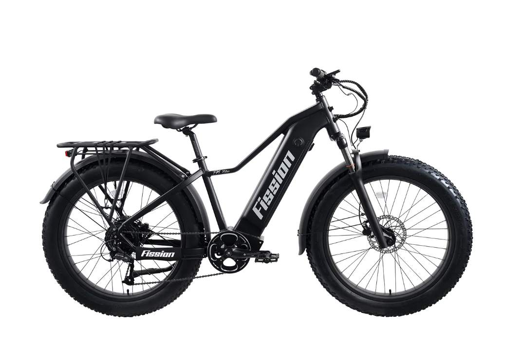 YOUR NEXT ADVENTURE STARTS WITH THE FISSION CYCLES FM 750X ELECTRIC HUNTING BIKE
