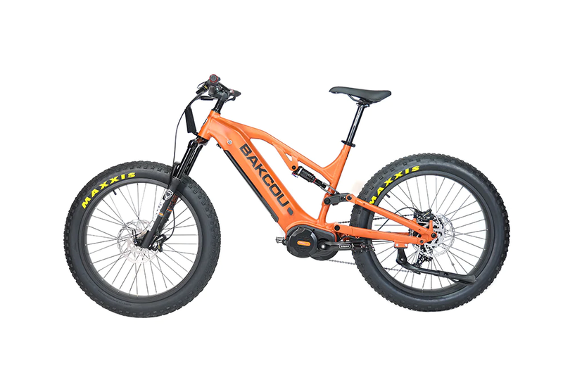 Load image into Gallery viewer, BAKCOU Scout Full Suspension Electric Hunting Bike
