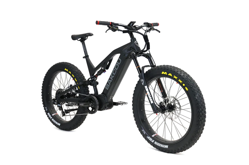 Load image into Gallery viewer, BAKCOU Scout Full Suspension Electric Hunting Bike
