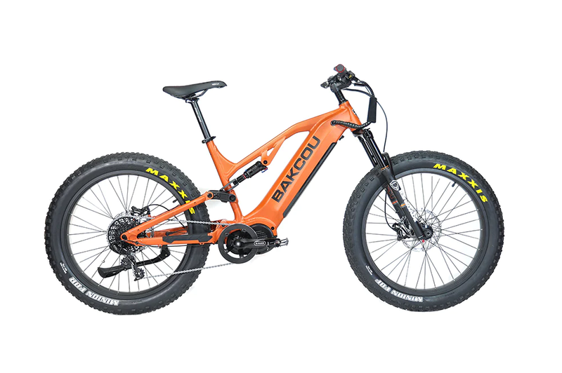 Load image into Gallery viewer, BAKCOU Scout Full Suspension Electric Hunting Bike
