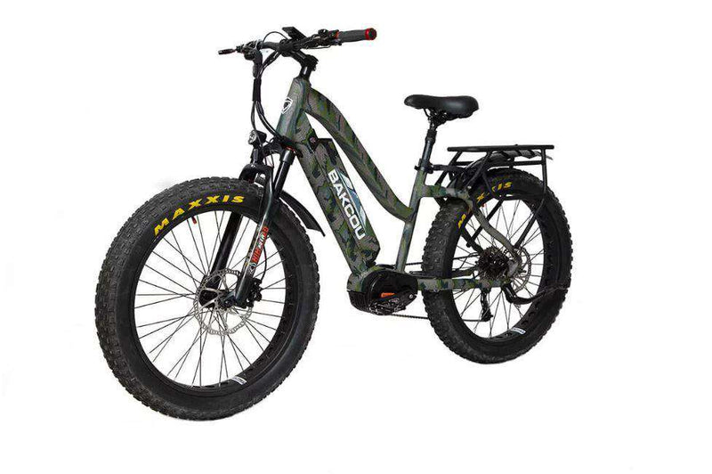 Load image into Gallery viewer, BAKCOU Mule Step Through 24&quot; Electric Hunting Bike
