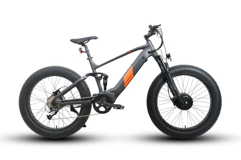 Load image into Gallery viewer, EUNORAU Defender S AWD - Dual Suspension Electric Fat Tire Bike
