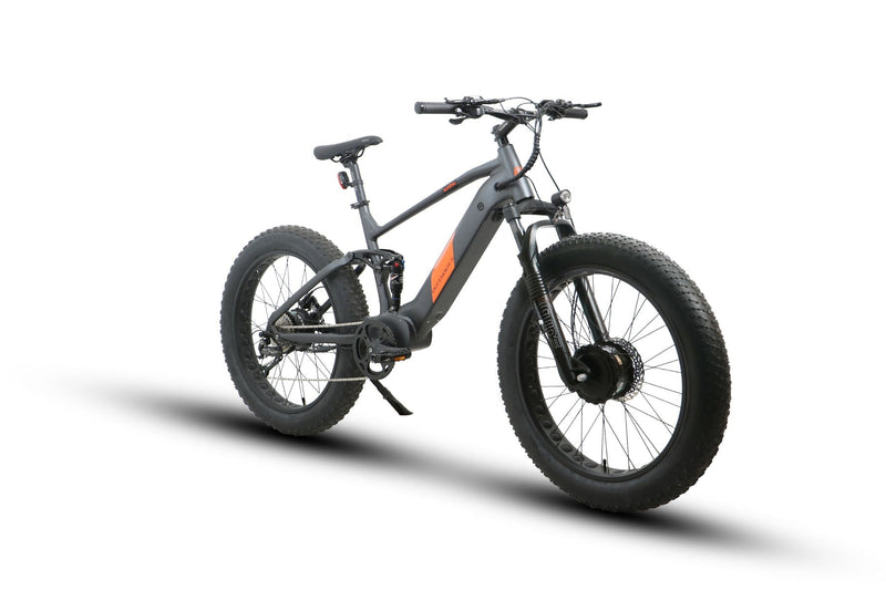 Load image into Gallery viewer, EUNORAU Defender S AWD - Dual Suspension Electric Fat Tire Bike
