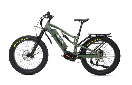 Bakcou Storm 750W 21AH Fat Tire Full-Suspension Hunting Electric Bike