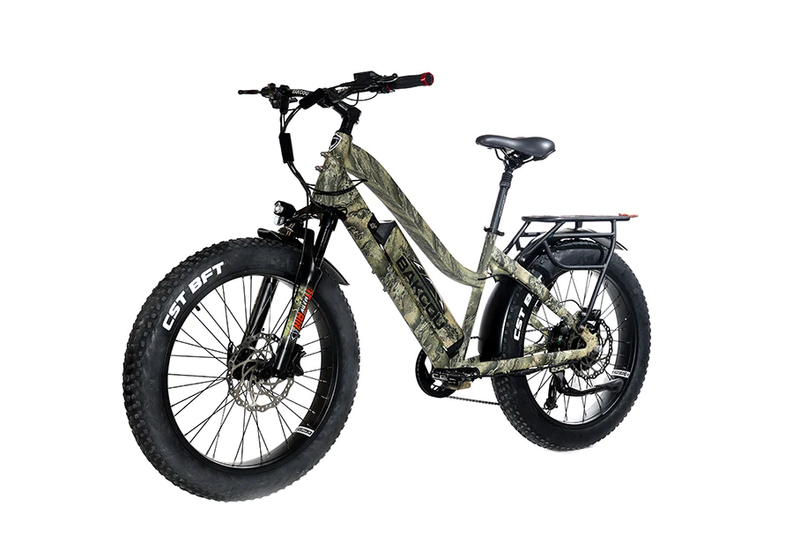 Load image into Gallery viewer, BAKCOU Flatlander Step-Through 24&quot; Electric Hunting Bike
