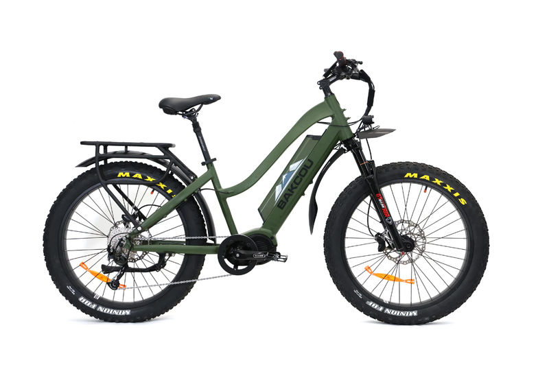 Load image into Gallery viewer, BAKCOU Mule Step Through 26&quot; Electric Hunting Bike
